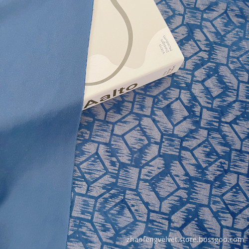 100% Polyester Knitting Foil Velvet
